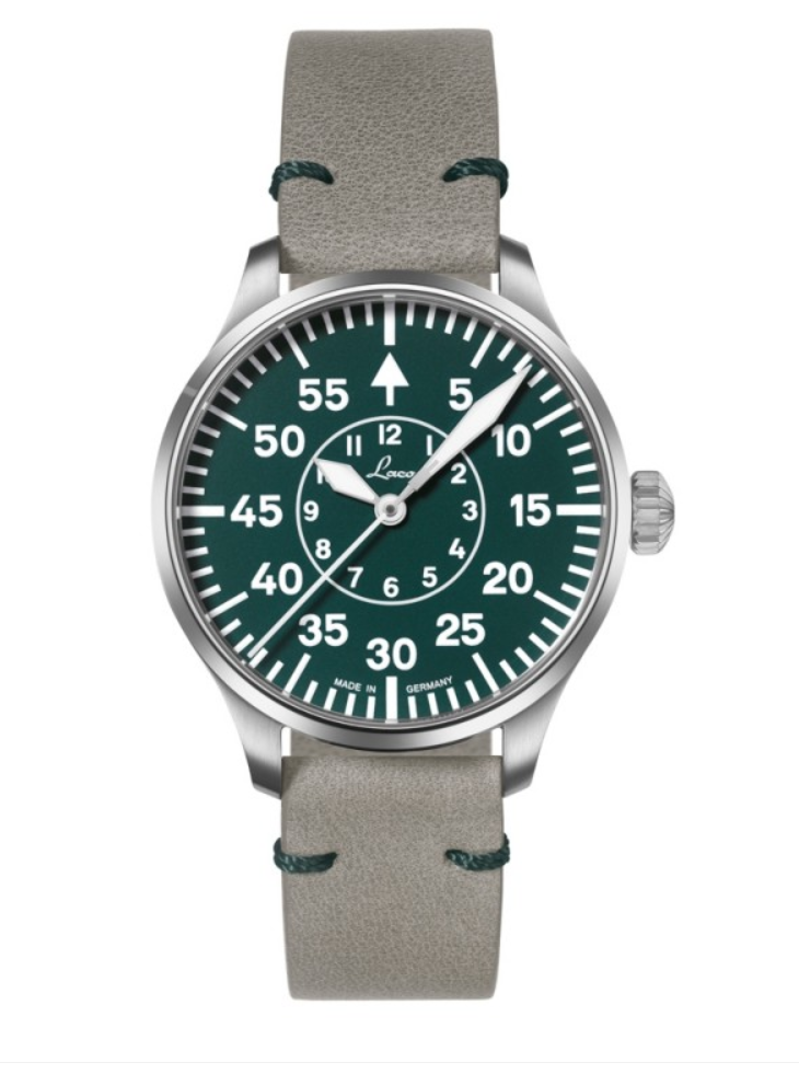 Laco Pilot Basic Aachen Zielony Automatic 39 mm